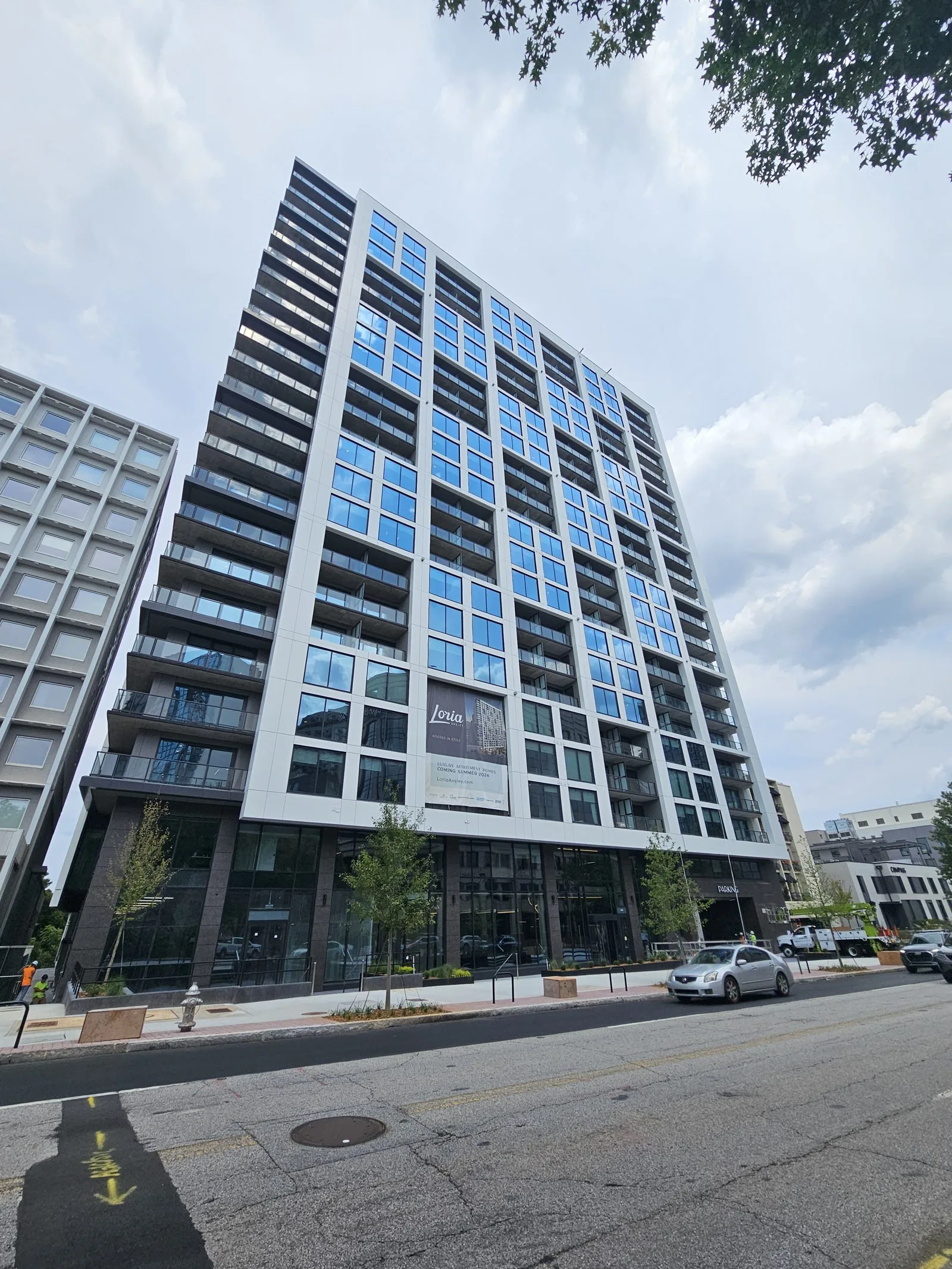 W Peachtree — Atlanta, GA — Large-format porcelain tower façade