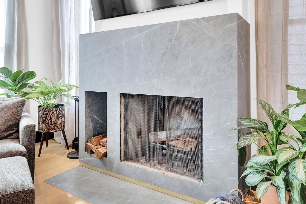 Auburn Ave — Fireplace